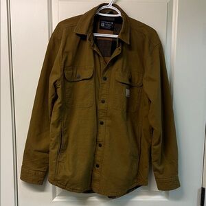 Carhartt Men's Tan Shirt Jacket
